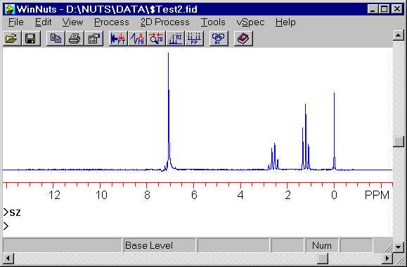 Spectra from NUTS